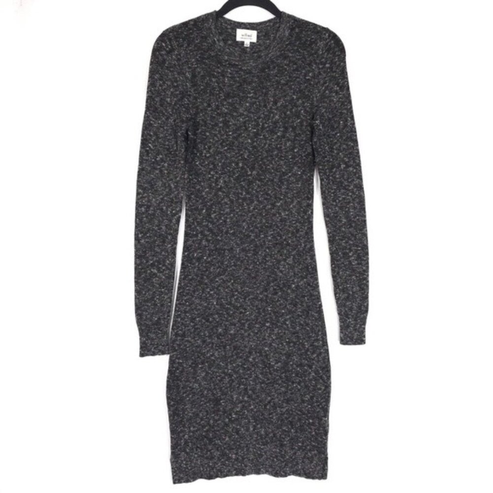 Wilfred Midi Sweater Dress ITALY MADE YARN EXTRA FINE MERINO‎ WOOL Blend MEDIUM